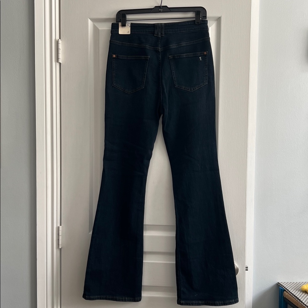Pilcro Women's Boot Cut Jeans - Dark Blue - Picture 3 of 7